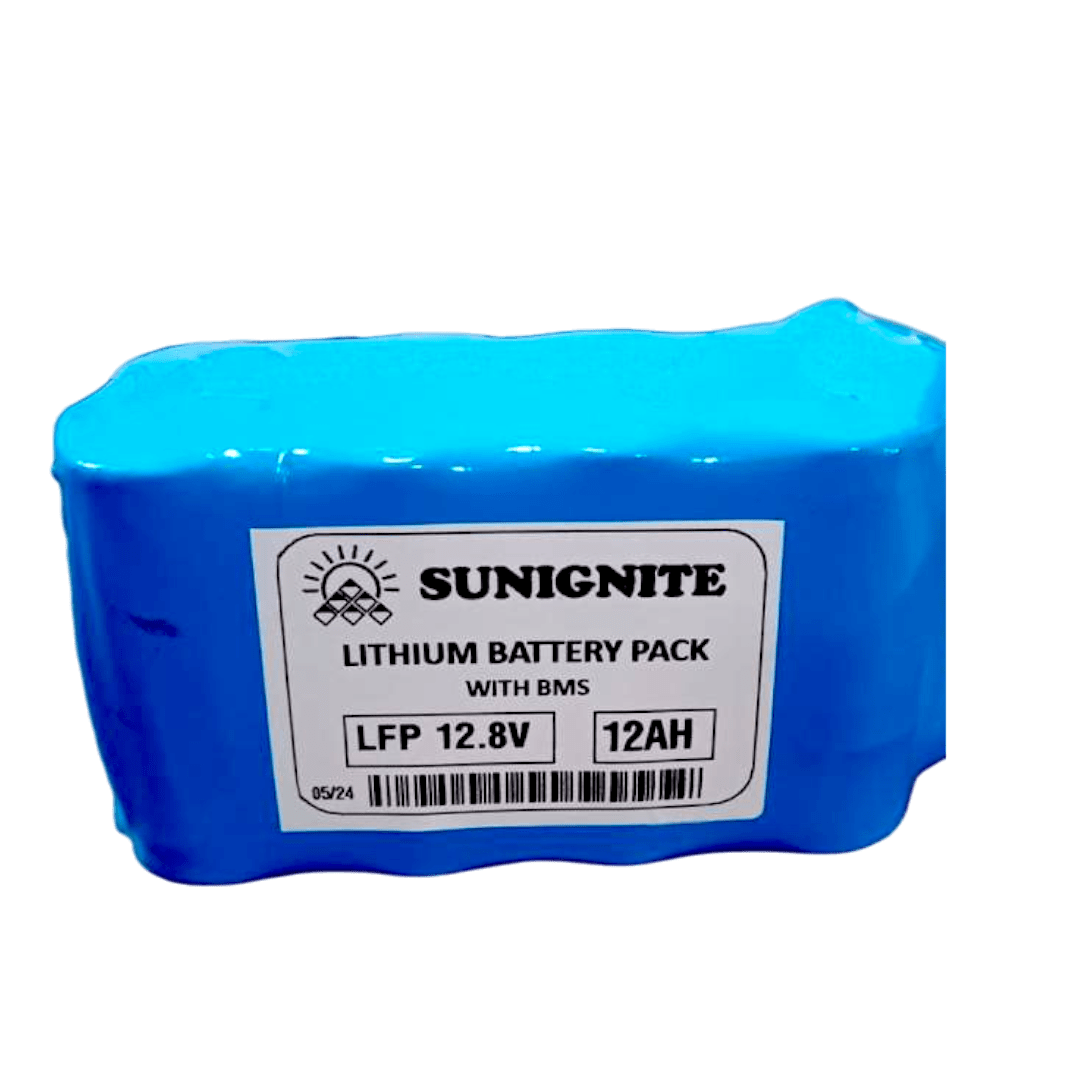 Sunignite-LFP2 24Volt 24AH Lithium Phosphate Battery Pack with BMS (8s4p) - Image 1